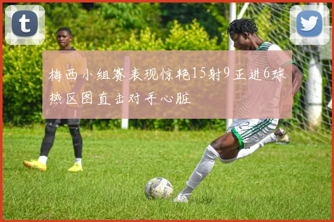 梅西小组赛表现惊艳15射9正进6球热区图直击对手心脏